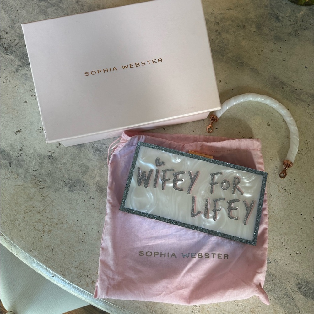 Sophia Webster Wifey for Lifey clutch